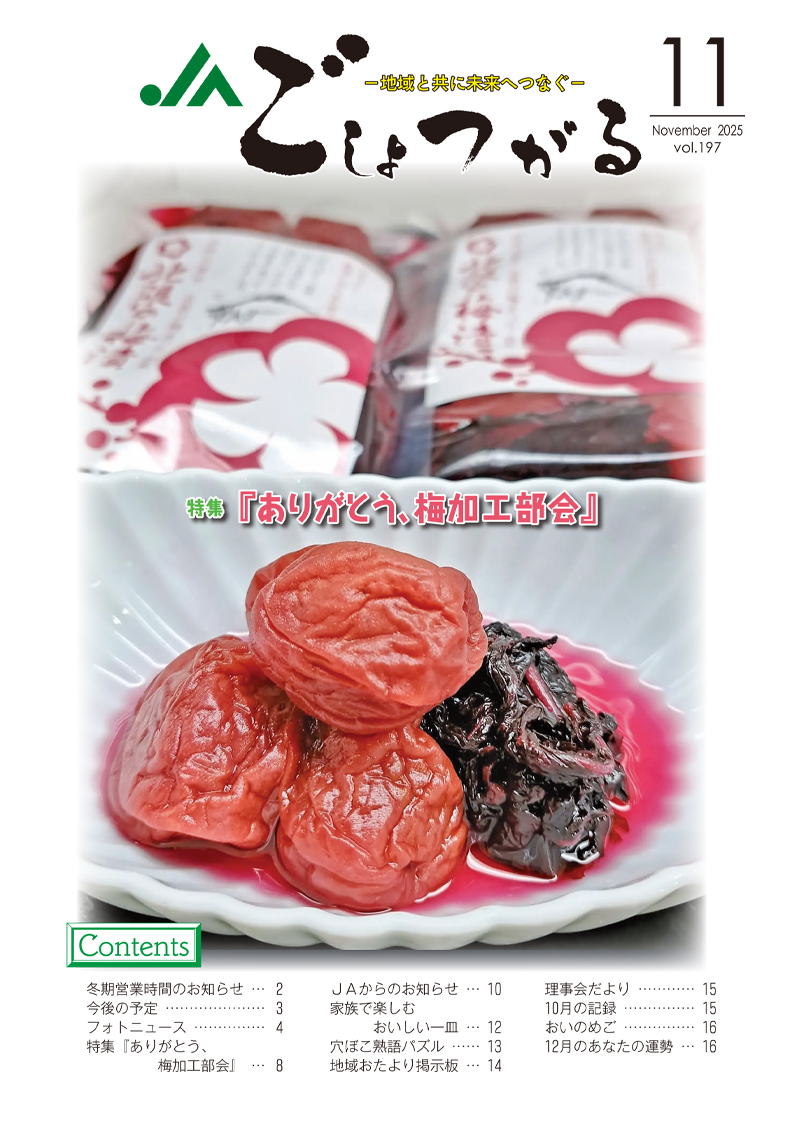 2025年11月 vol.197